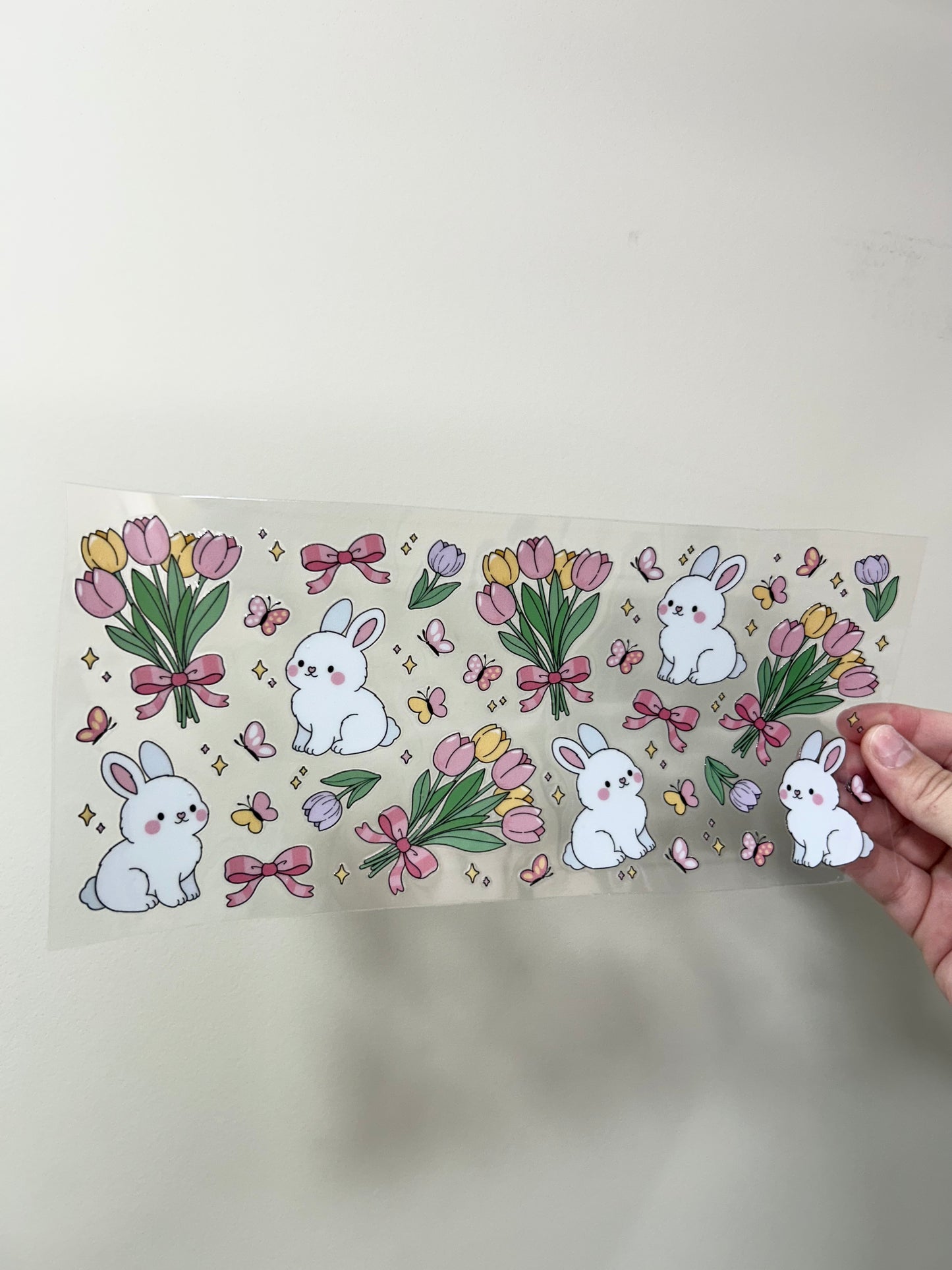 Spring Bunnies Cup Wrap