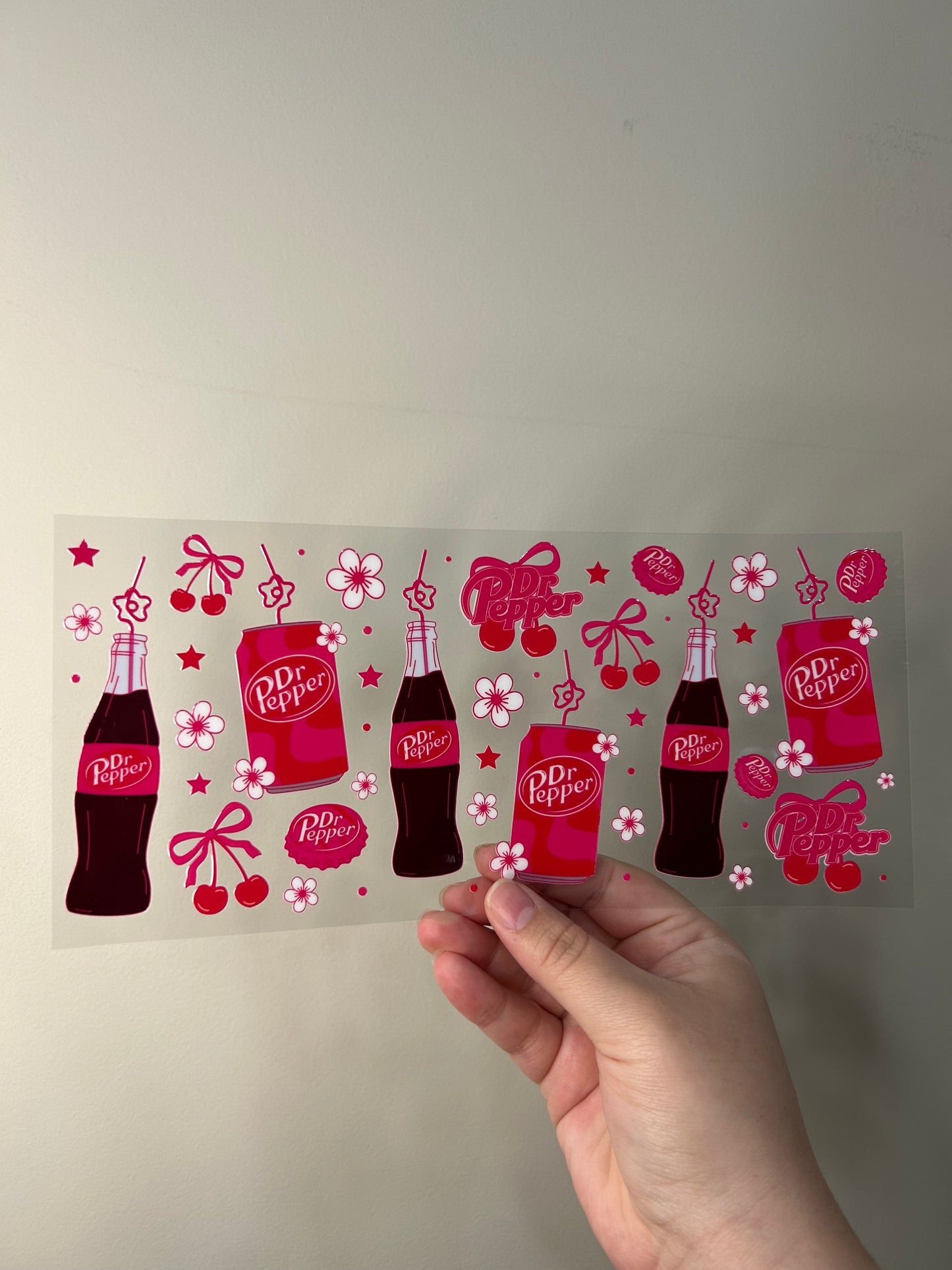 Dr. Pepper Cup wrap