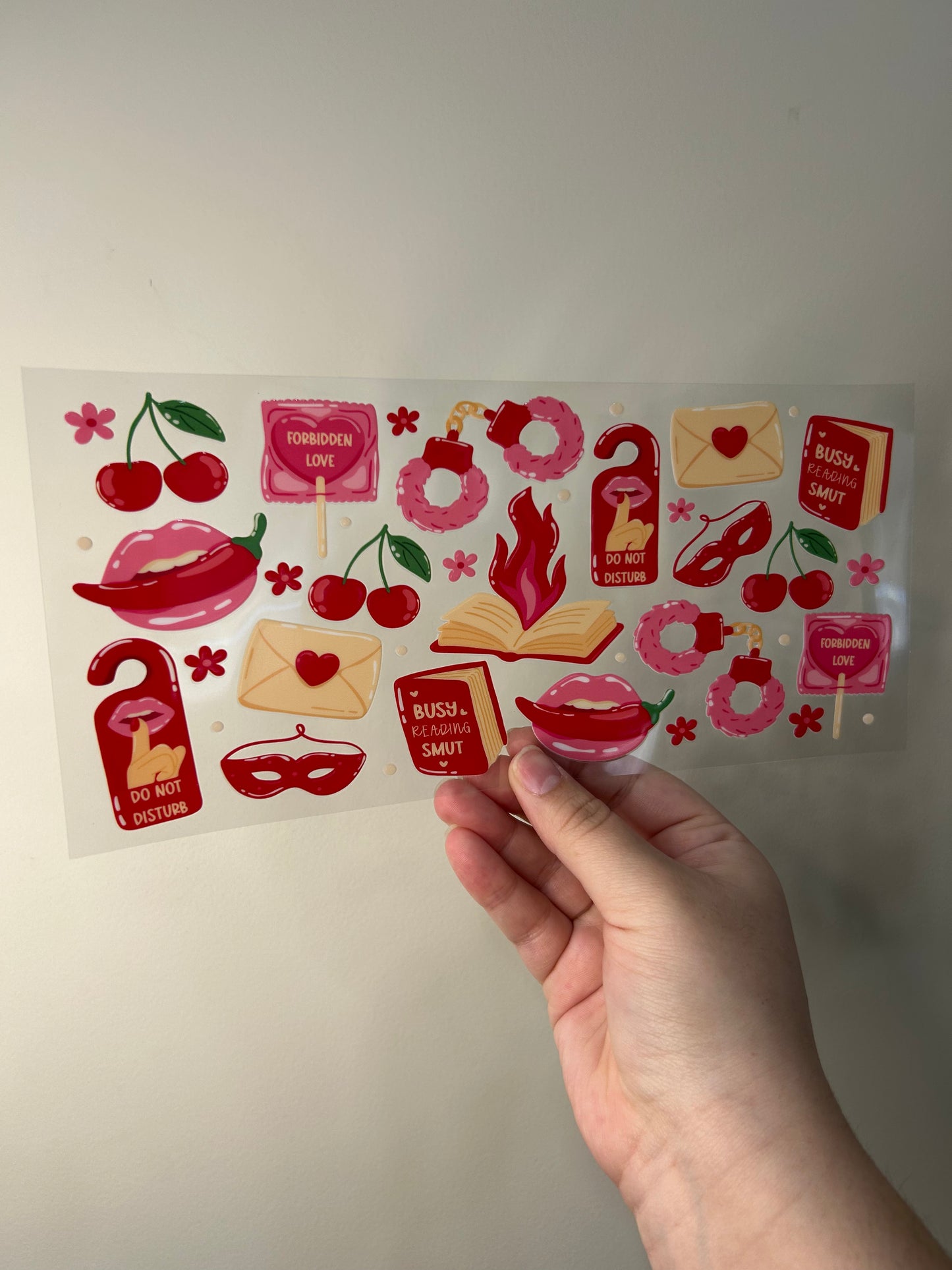 Spicy Bookish Cup Wrap