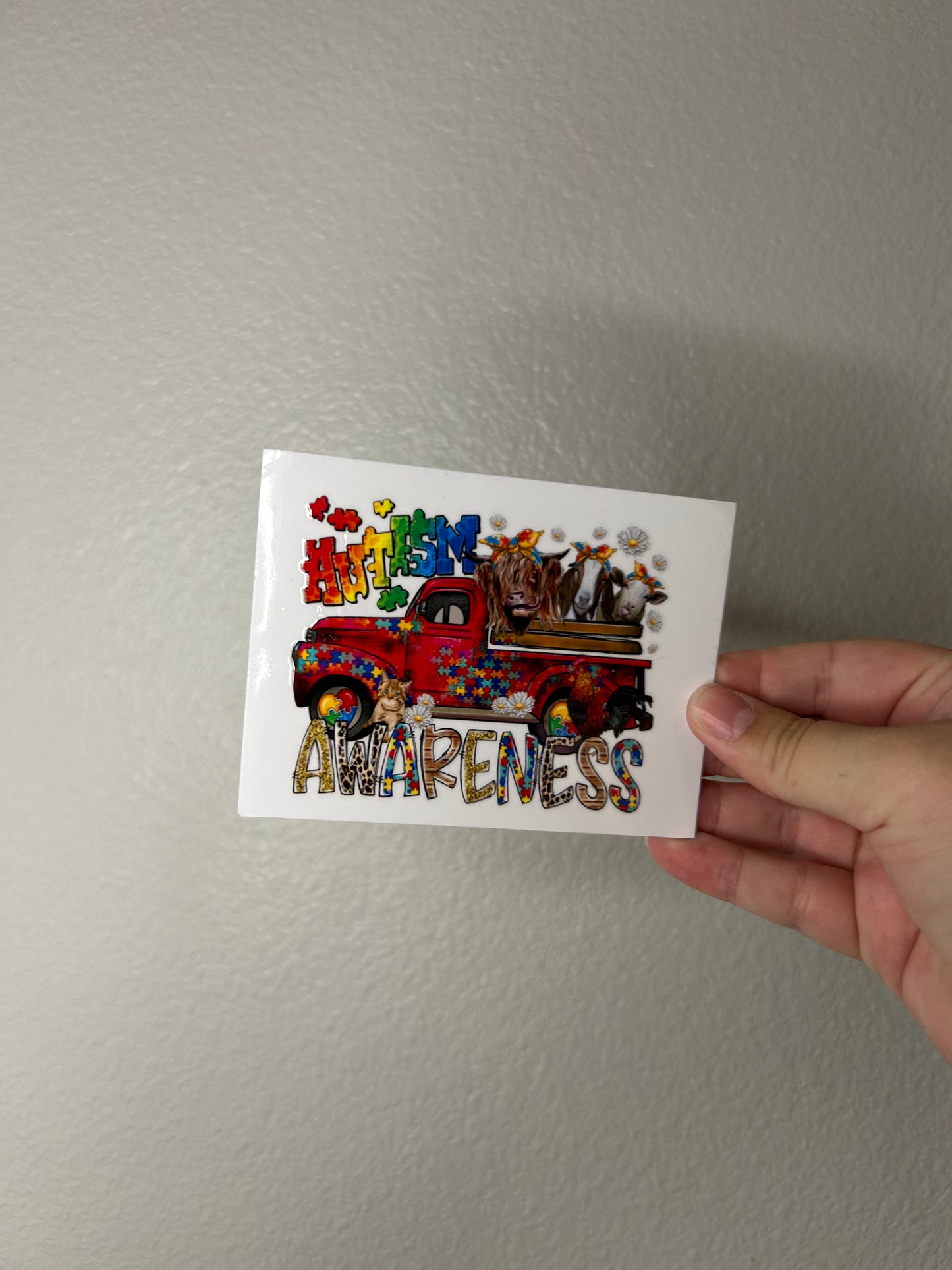 Autism Awareness Decal