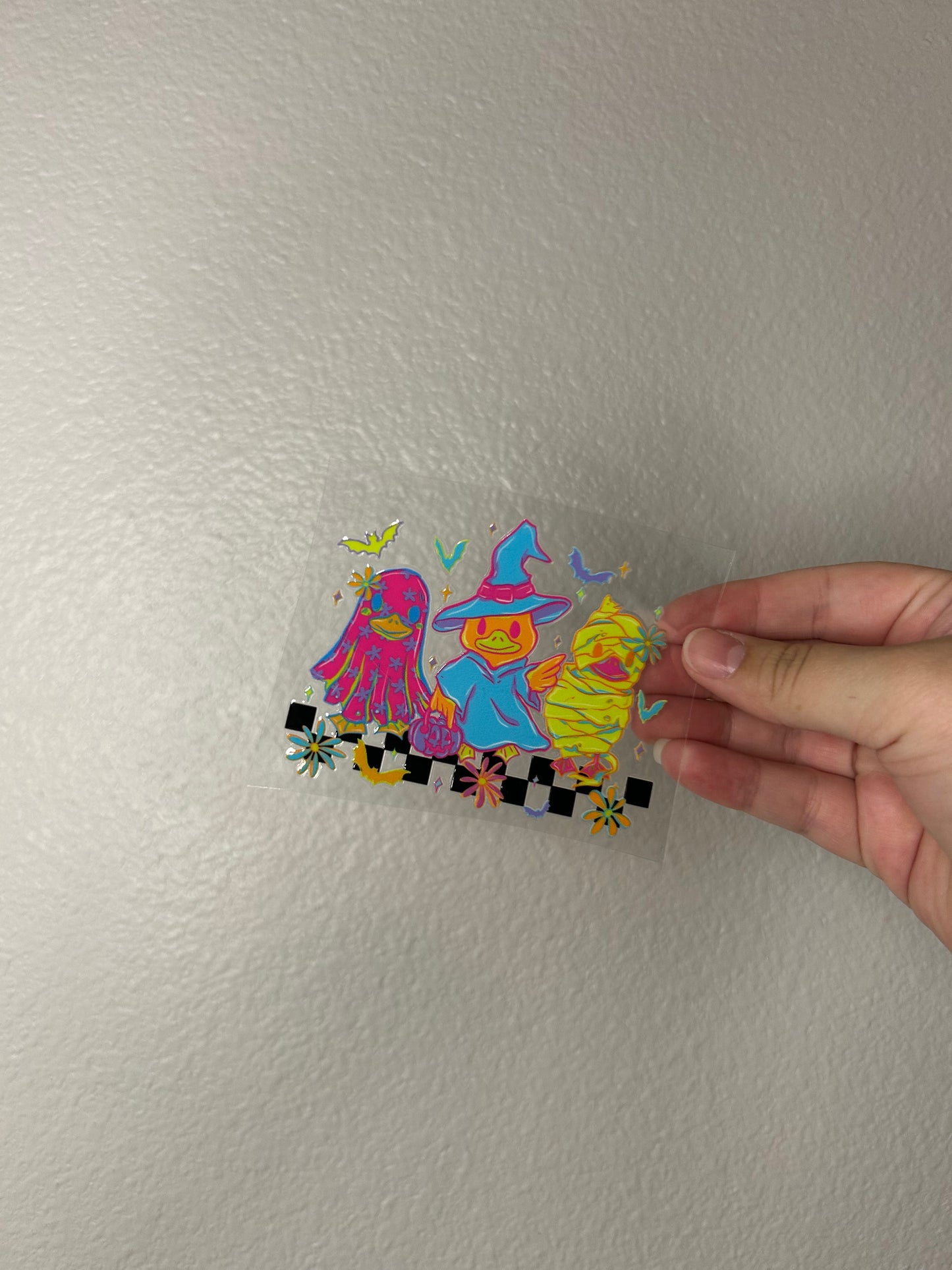 Halloween Ducks Decal