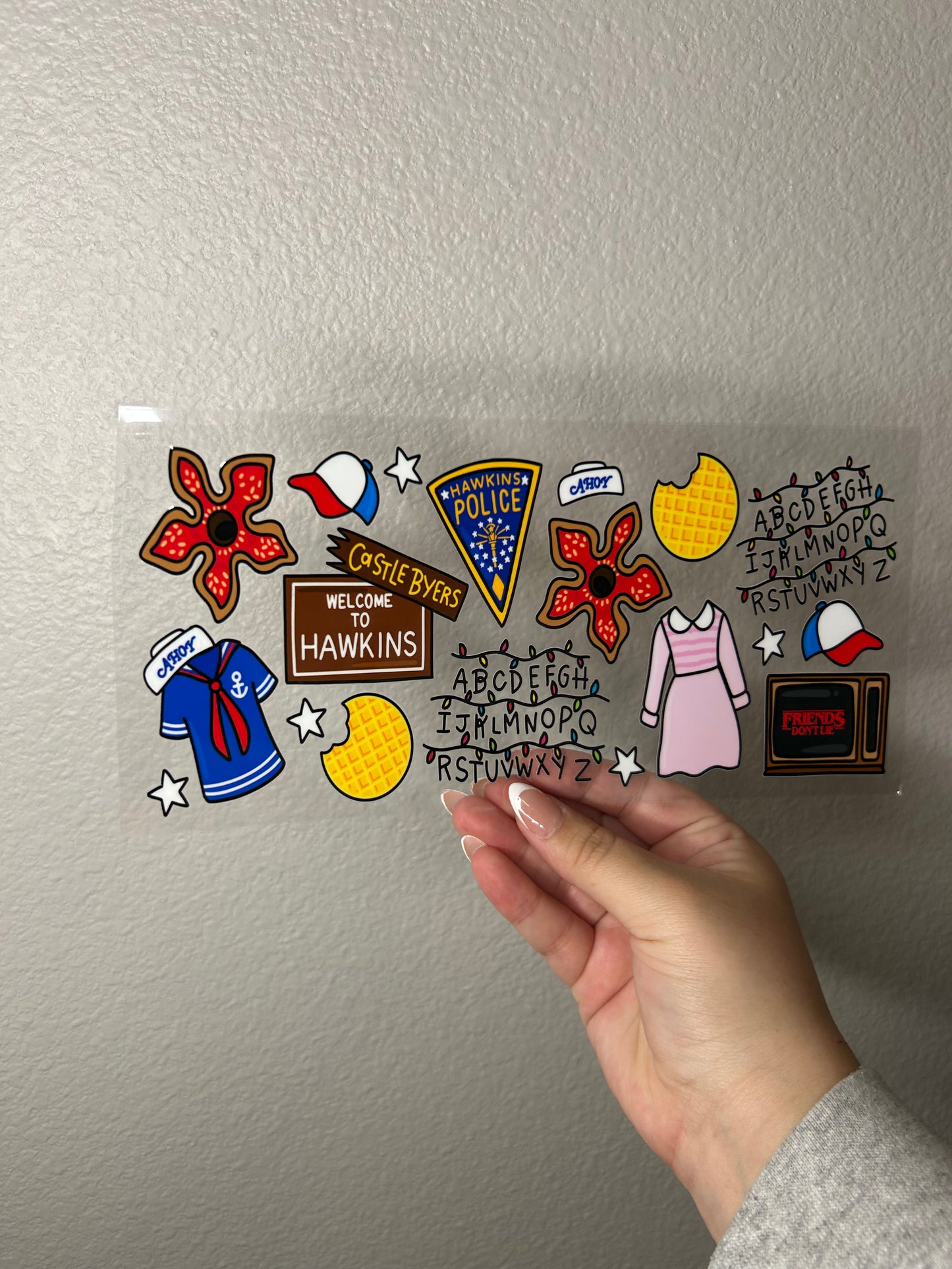 Stranger Things Cup Wrap