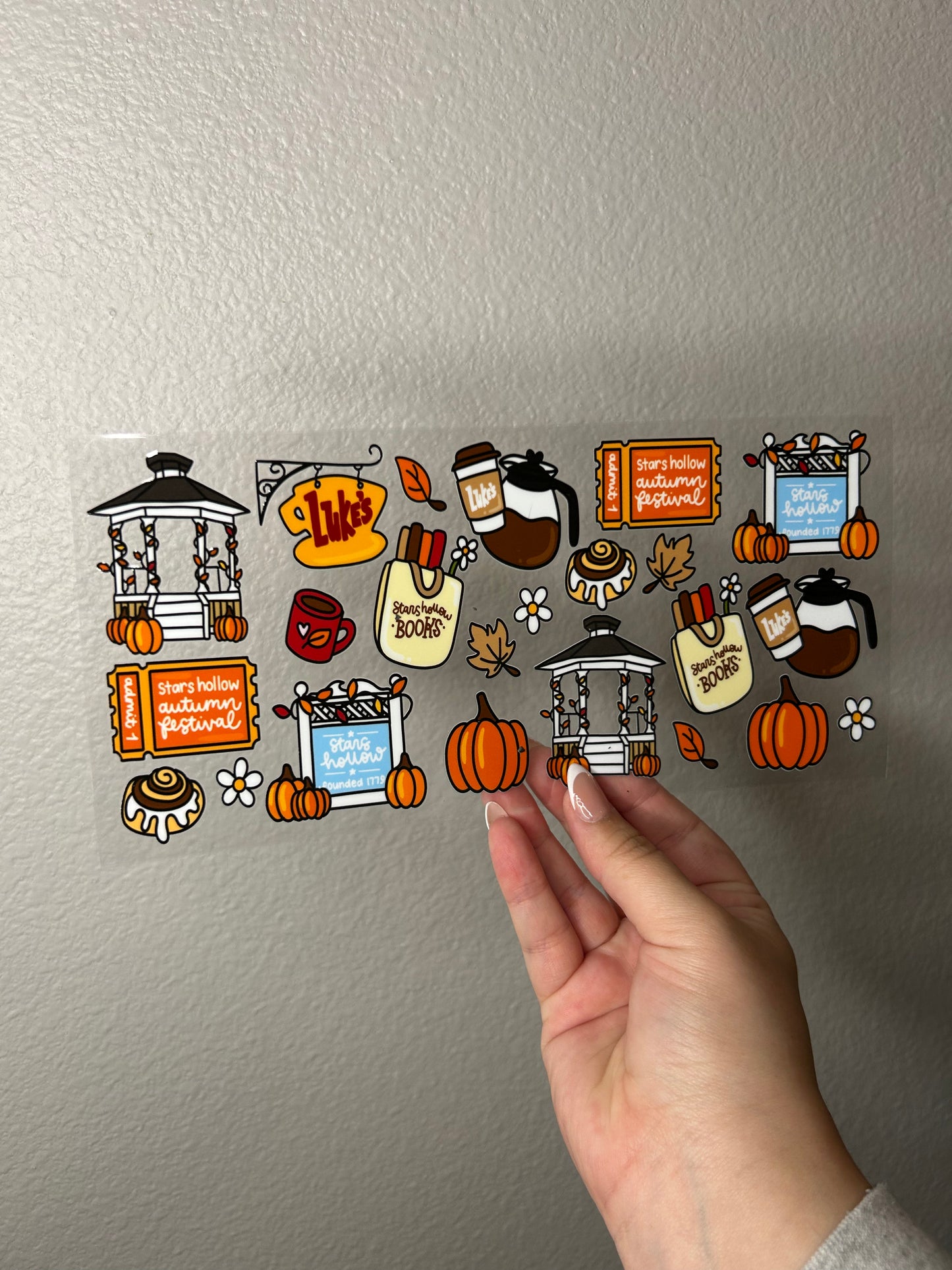 Gilmore Girls Lukes Diner Cup Wrap