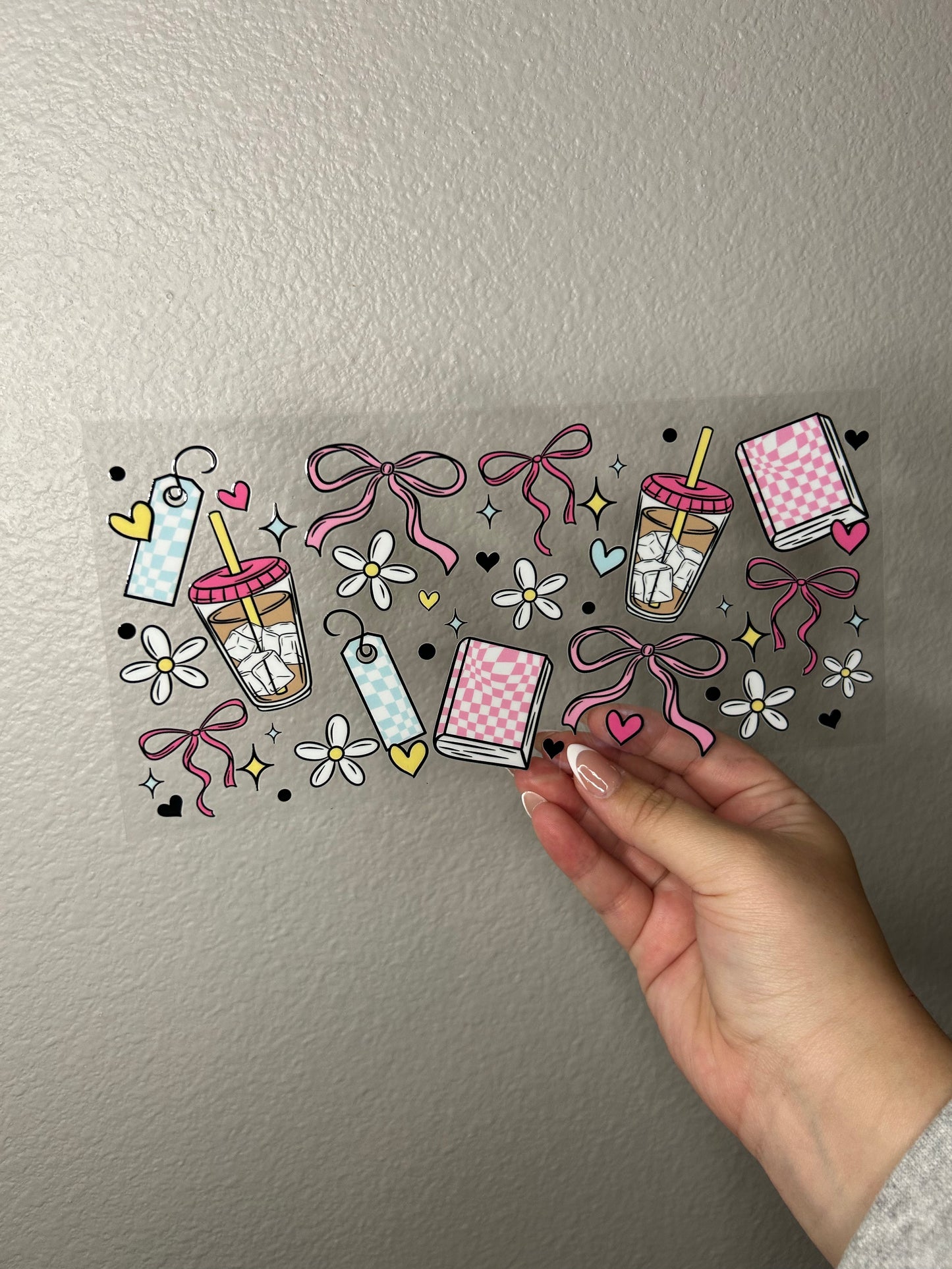 Books and Bows Cup Wrap