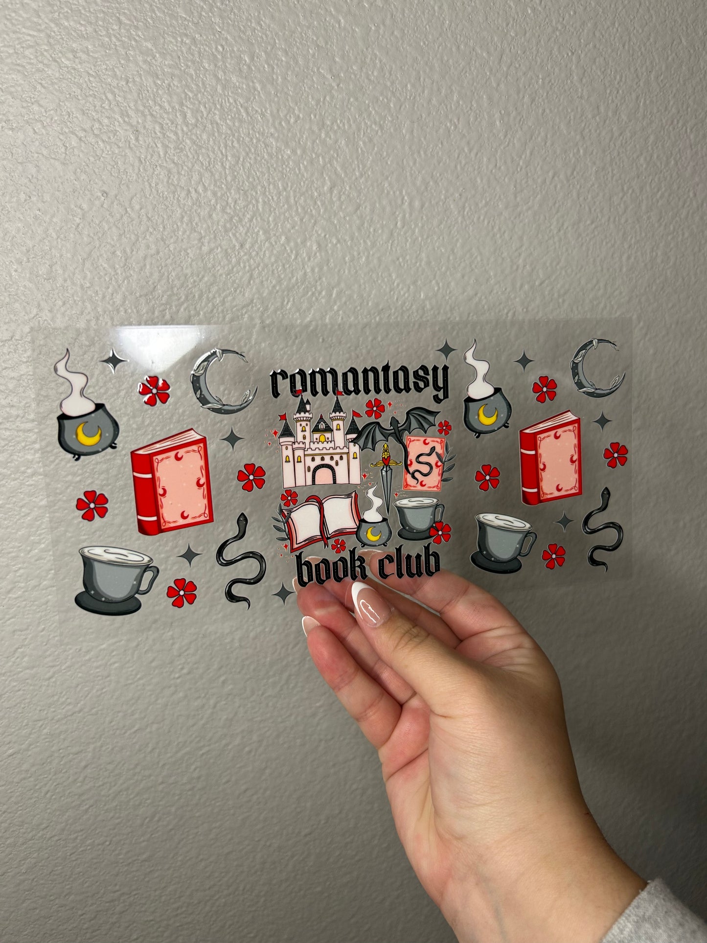 Romantasy Book Club Cup Wrap