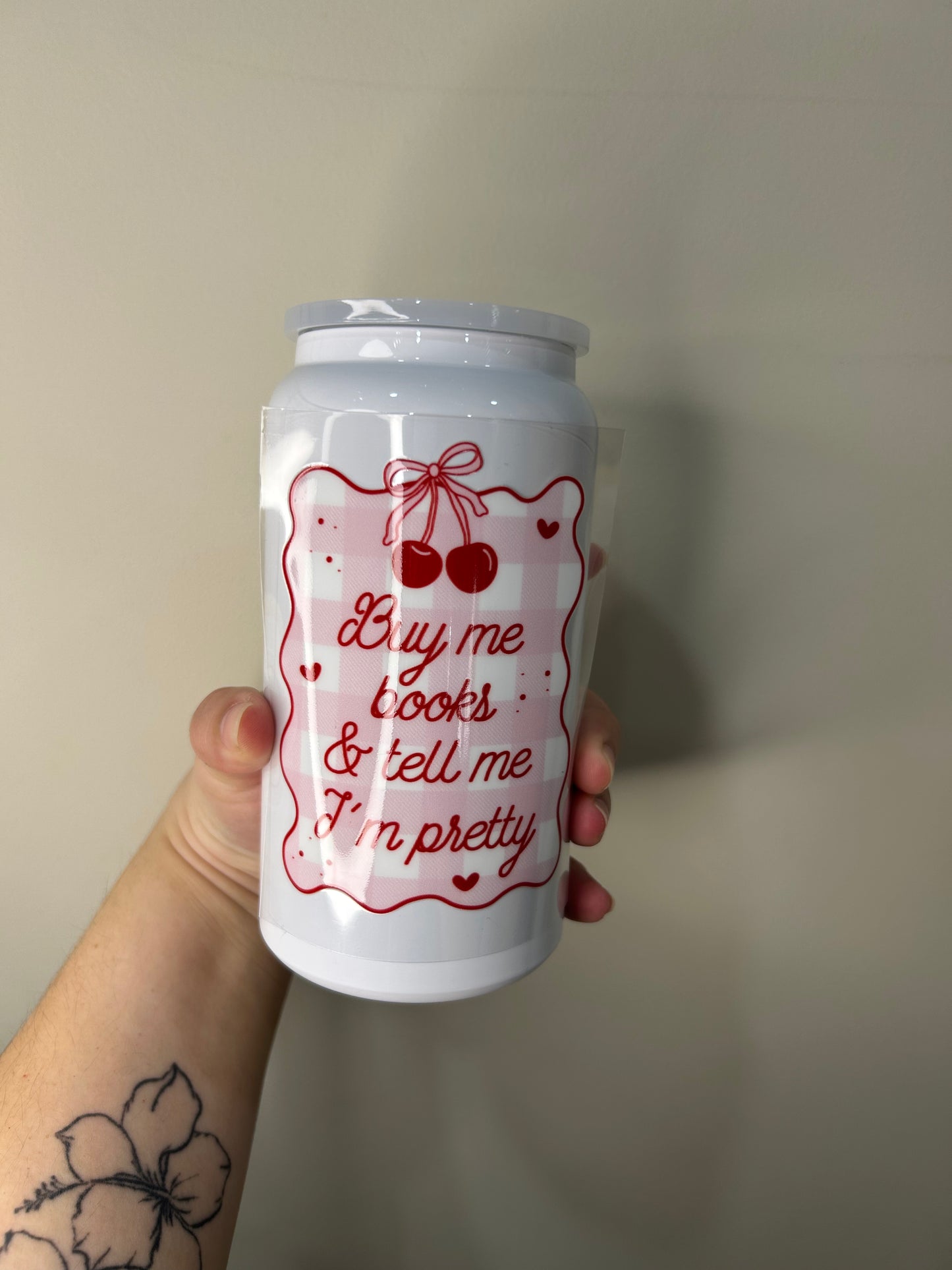 Buy me books & tell me im pretty Decal