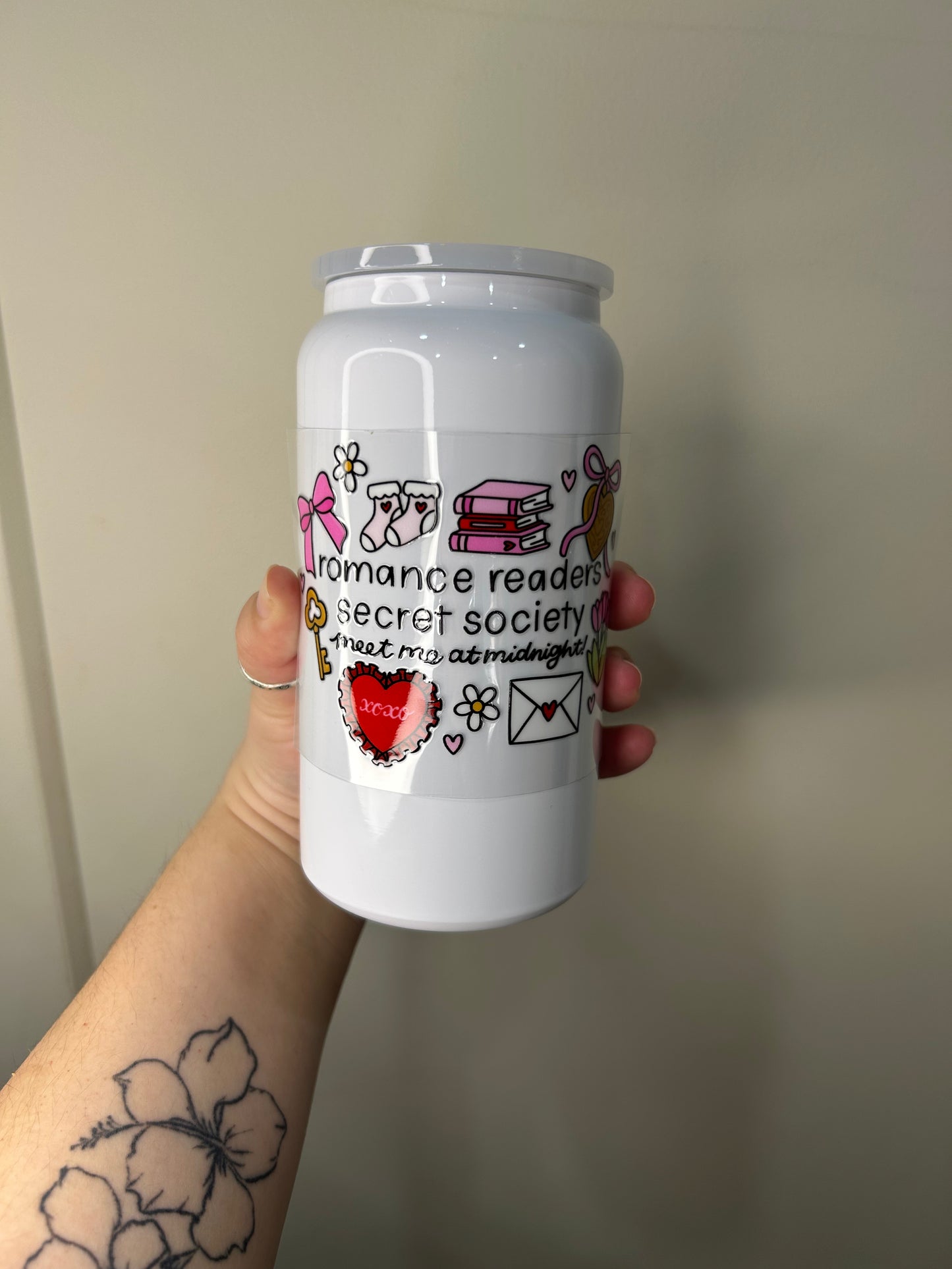 Romance Readers Secret Society Decal