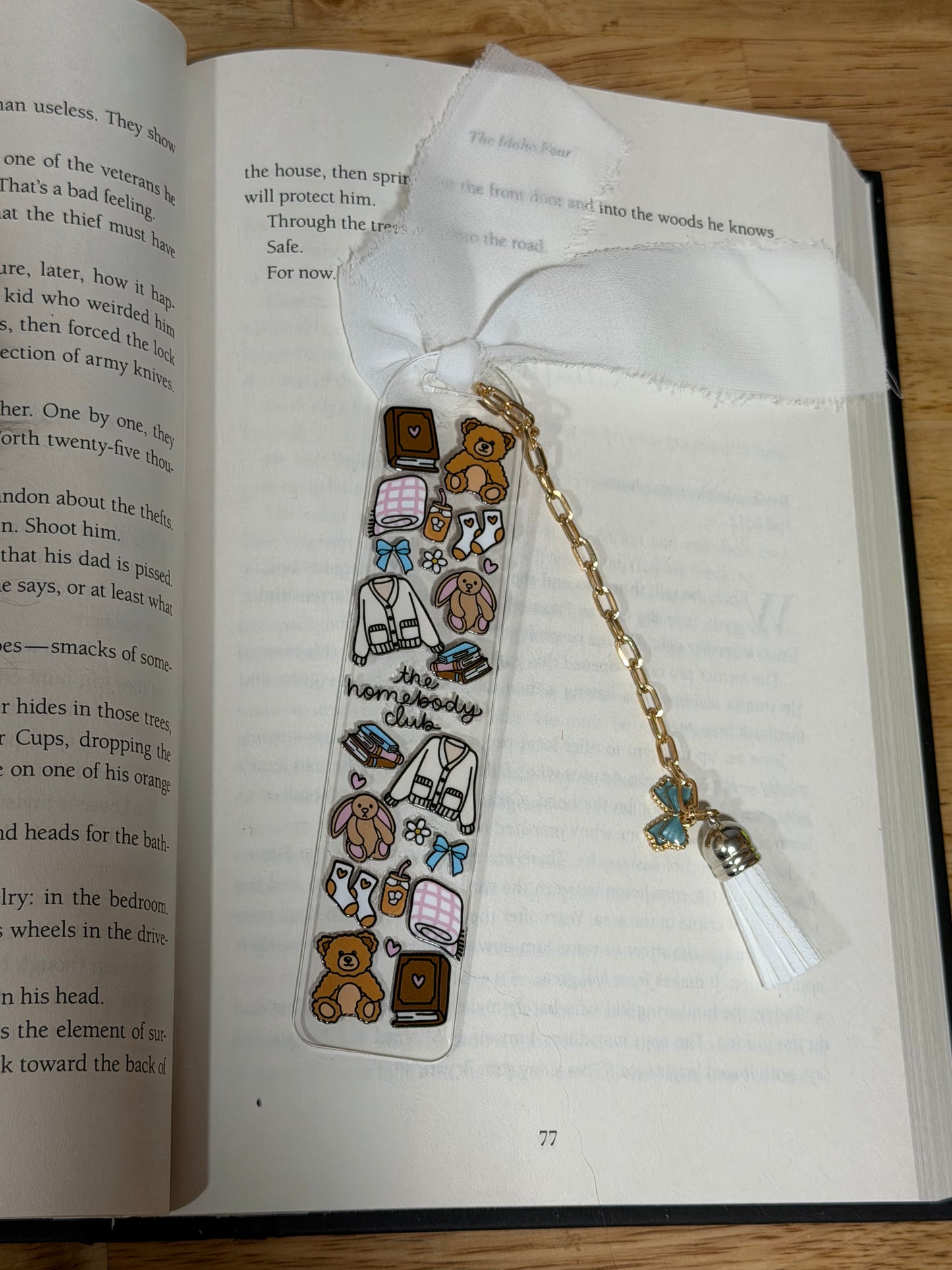 The Homebody Club Bookmark