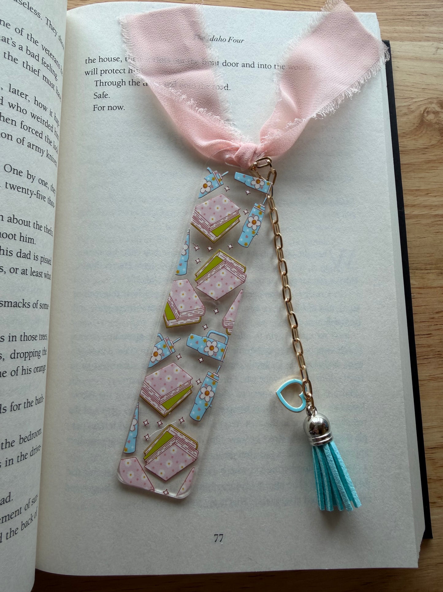 Books & Tumblers Bookmark