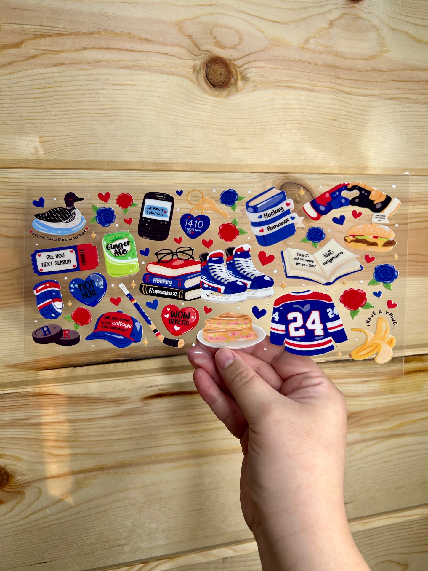 Heated Rivalry Hockey Cup Wrap