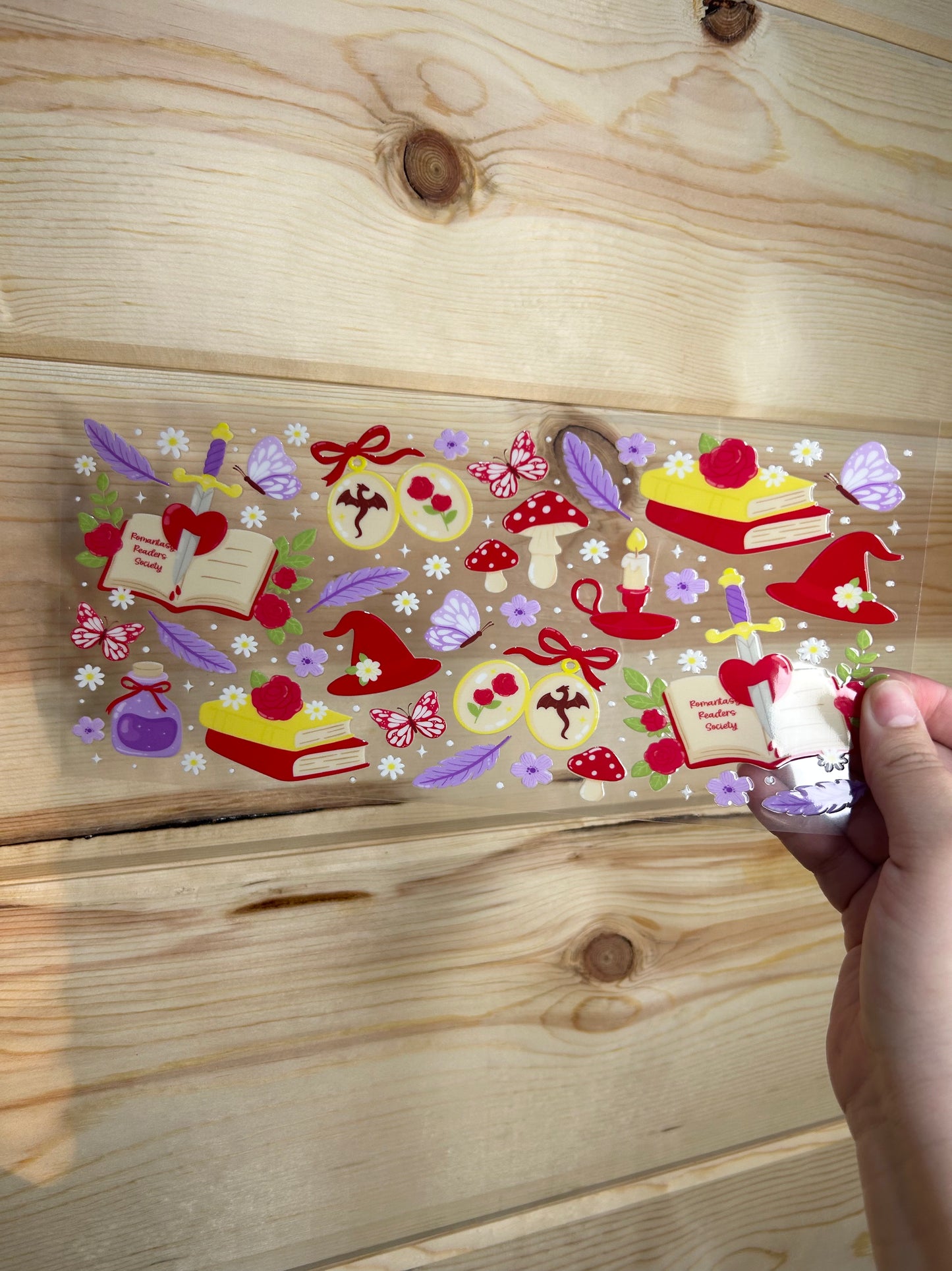 Romantasy Readers Society Cup Wrap