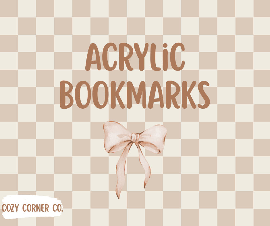 Acrylic Bookmarks