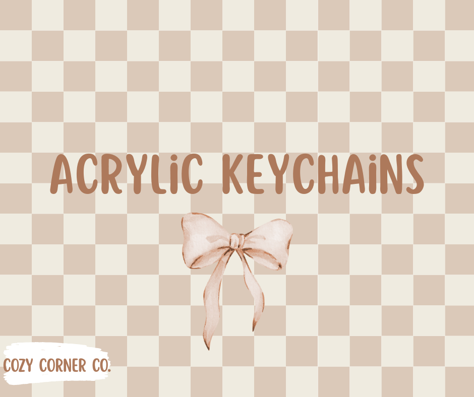 Acrylic Keychains