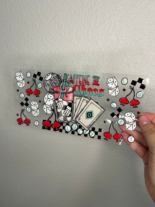 Caffeine and Chaos Cup Wrap