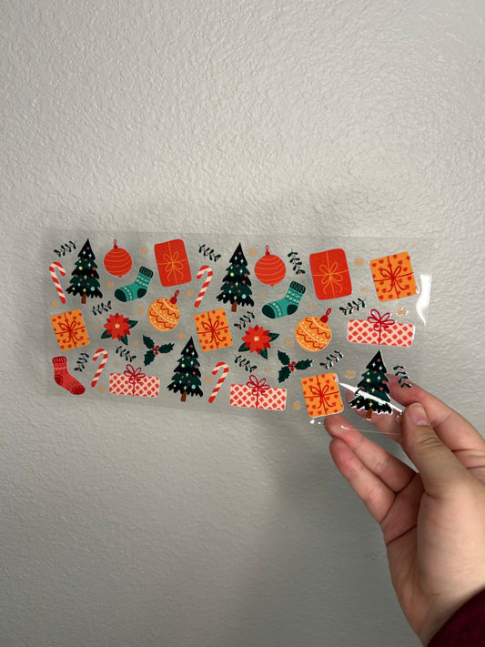 Christmas Presents cup wrap