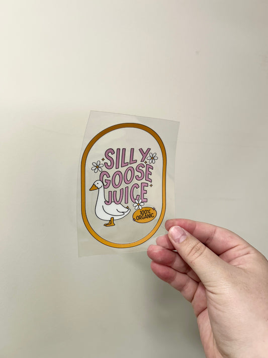 Silly Goose Juice Decal