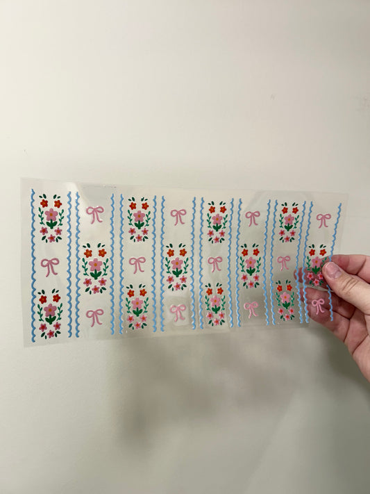 Floral Pattern Wrap