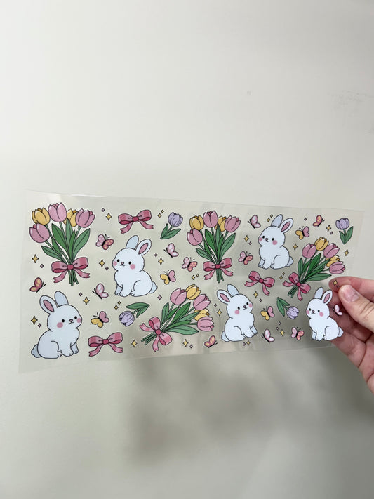 Spring Bunnies Cup Wrap