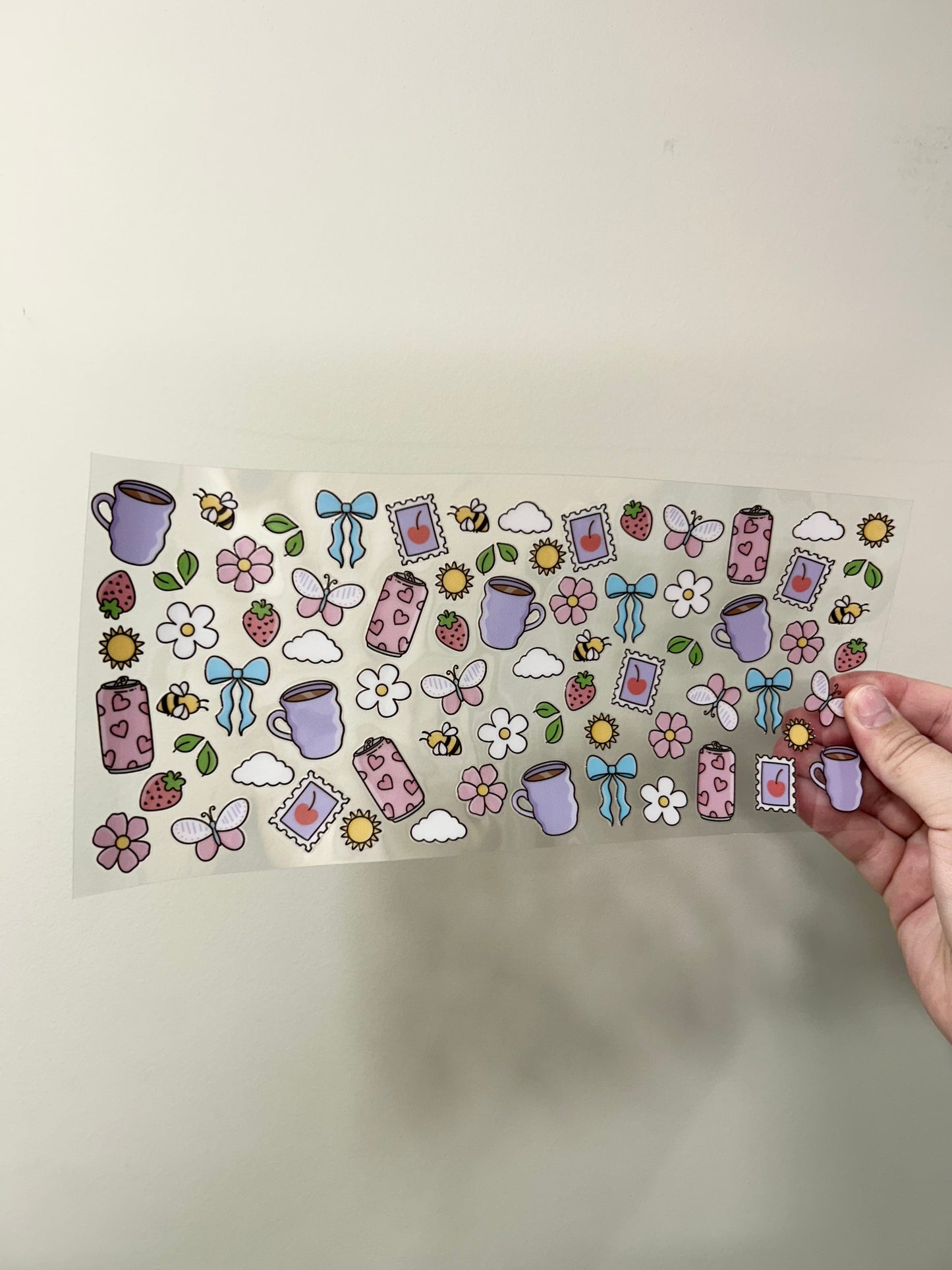Girly Spring Things Cup Wrap