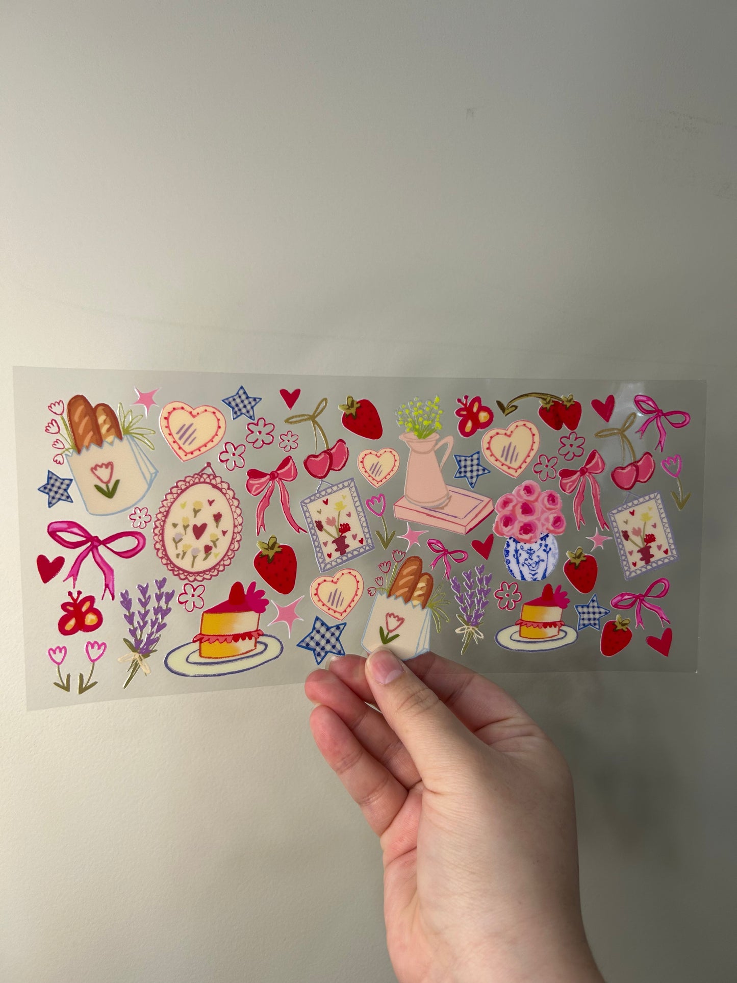 Girly Aesthetic Cup Wrap