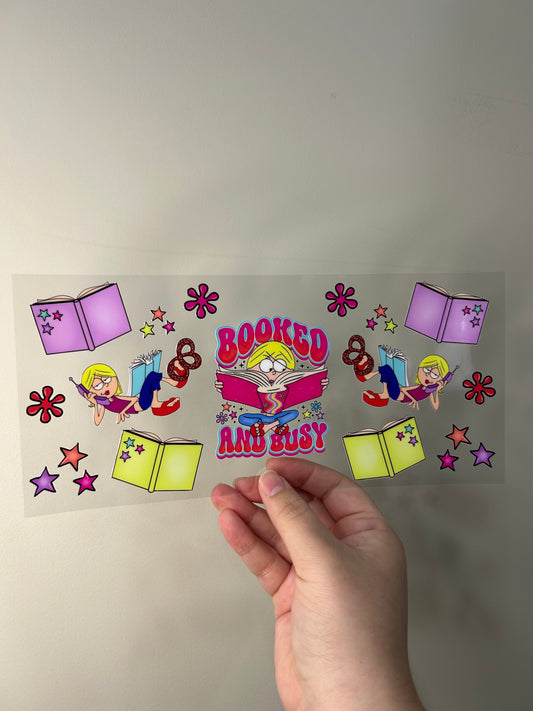 Booked & Busy Cup Wrap