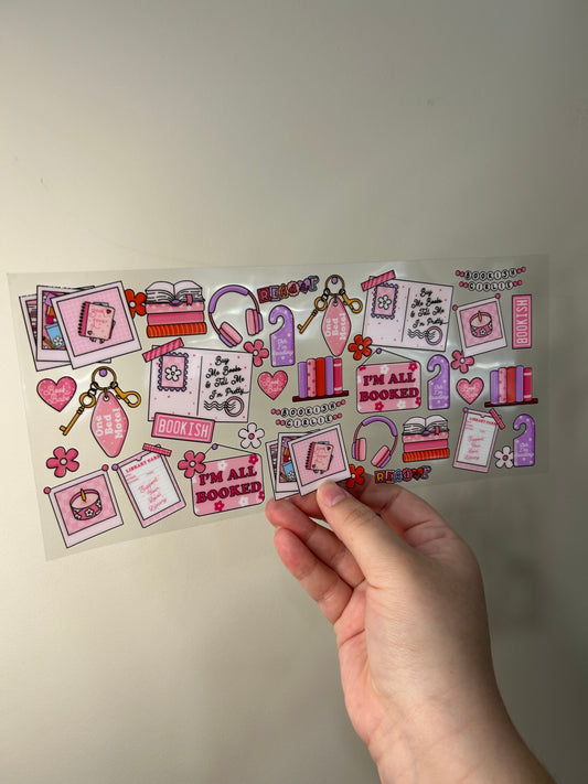 Bookish Girlie Cup Wrap