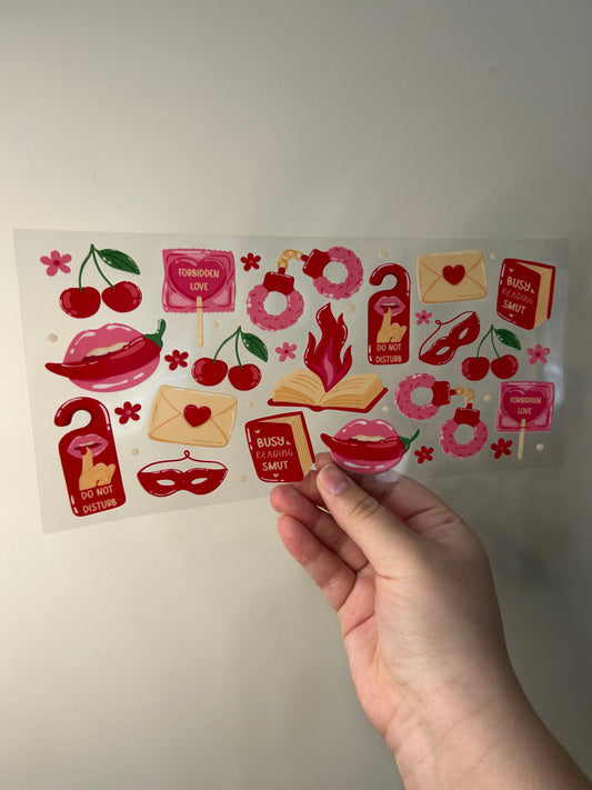 Spicy Bookish Cup Wrap