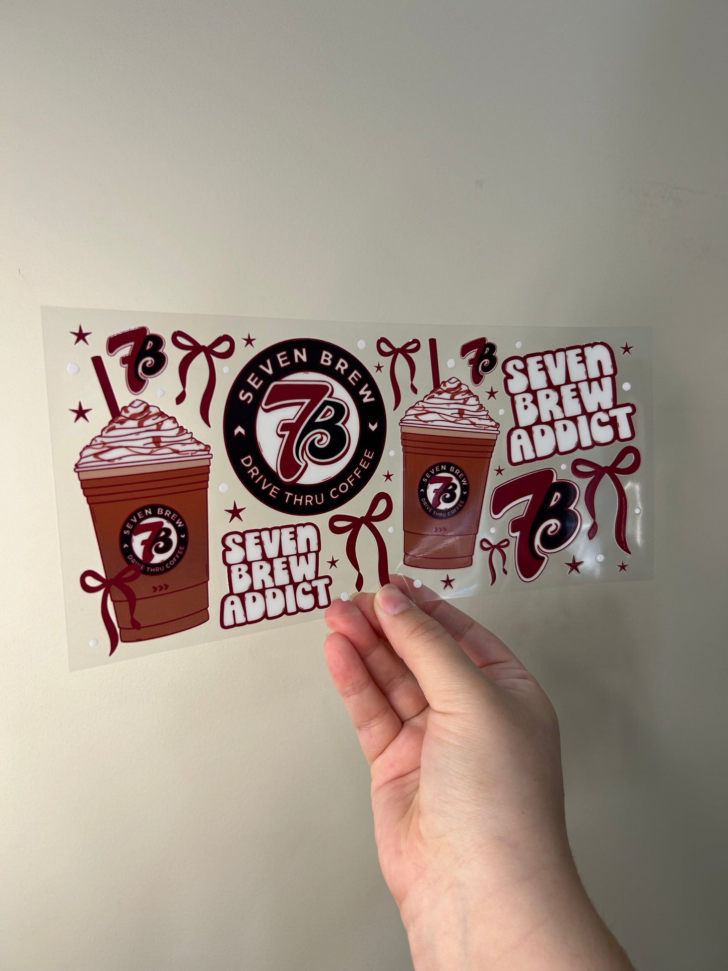7 Brew Addict Cup Wrap