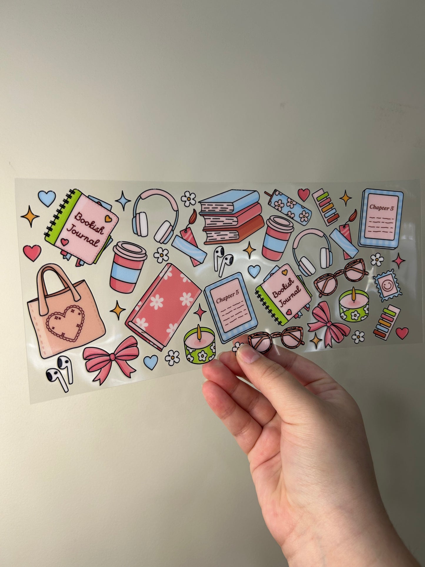 Bookish Icons Cup Wrap