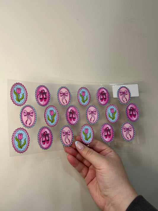 Girly Frames Cup Wrap