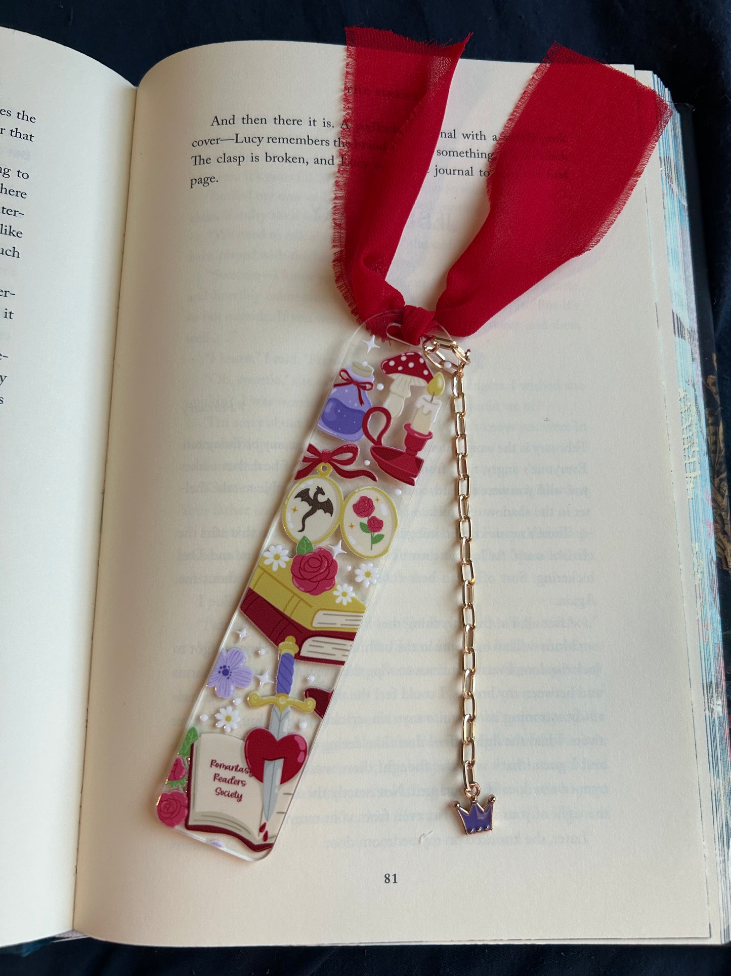 Fantasy Readers Society Bookmark