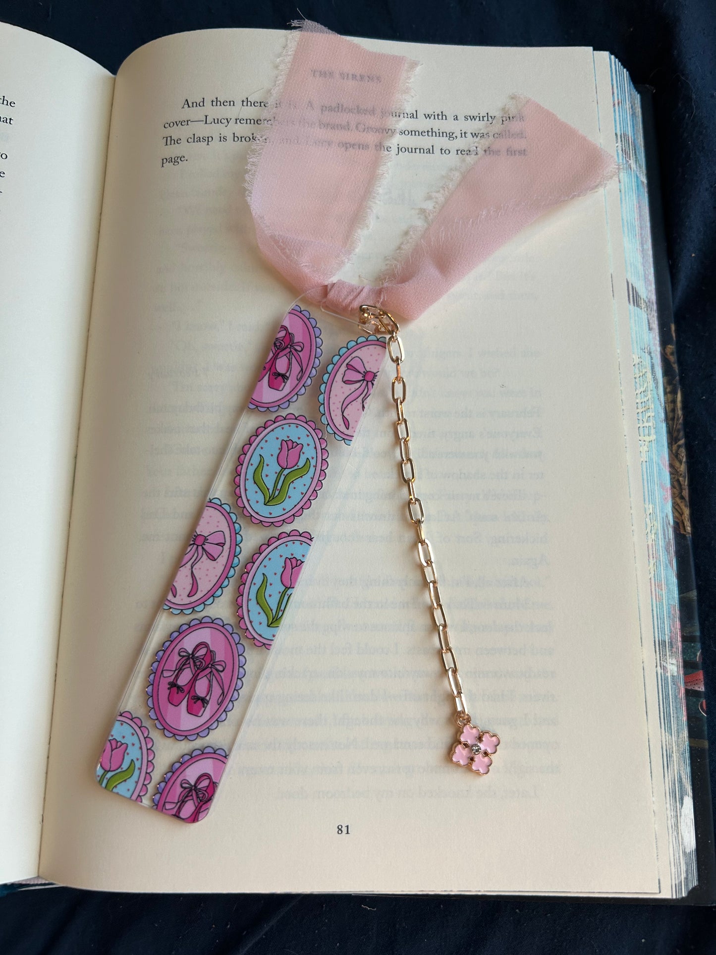 Girly Frames Bookmark