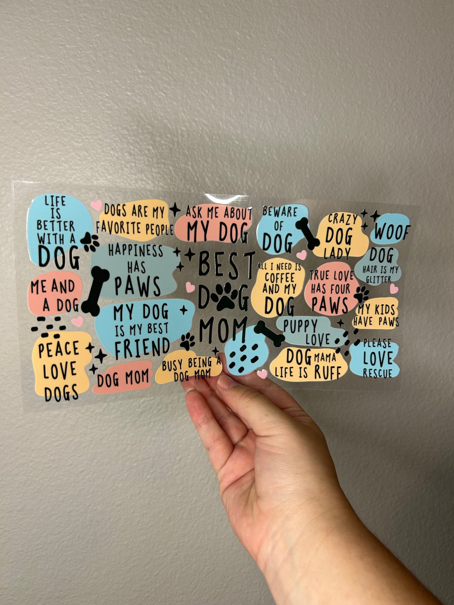 Best Dog Mom Wrap