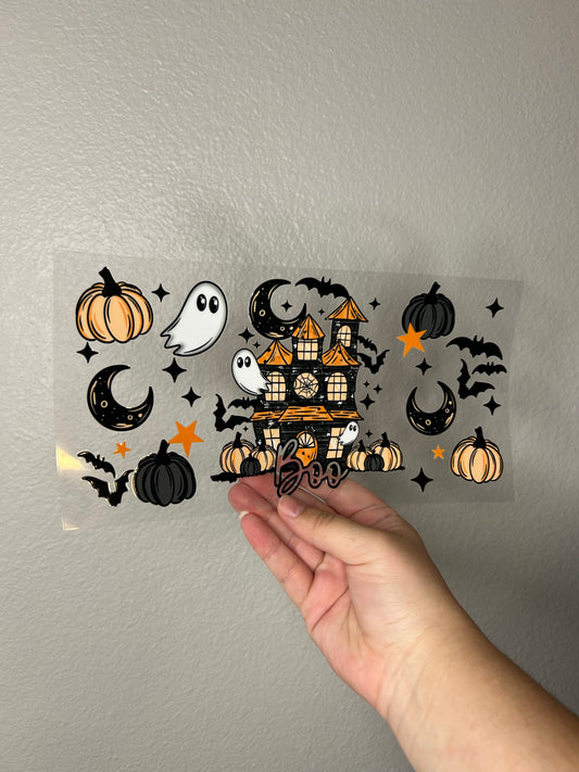 Halloween Boo Wrap