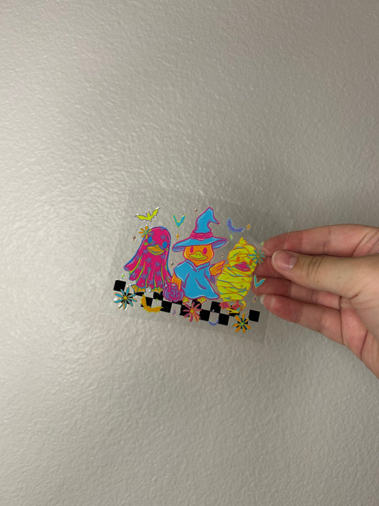 Halloween Ducks Decal