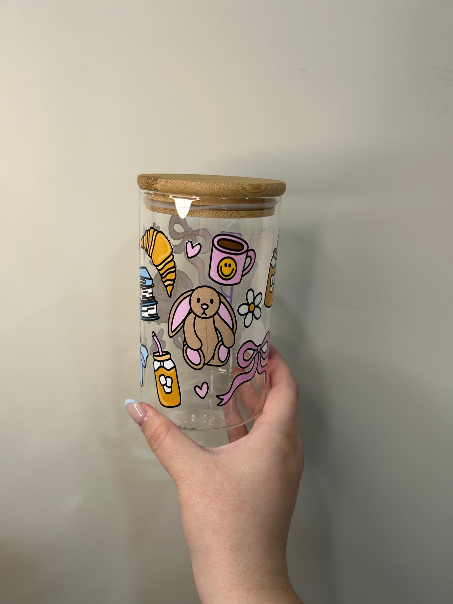 Jellycat & Books Glass TBR Jar