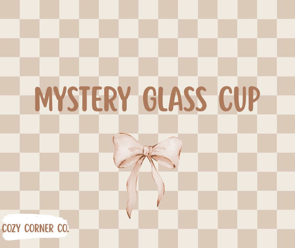 Mystery Glass Cups!