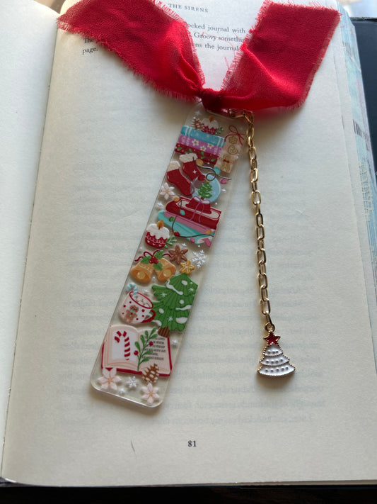 Christmas Books Bookmark