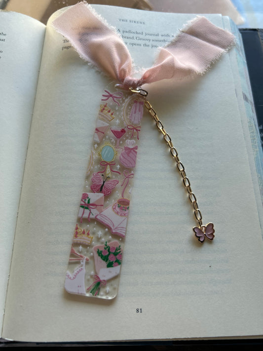 Pink Princess Bookmark