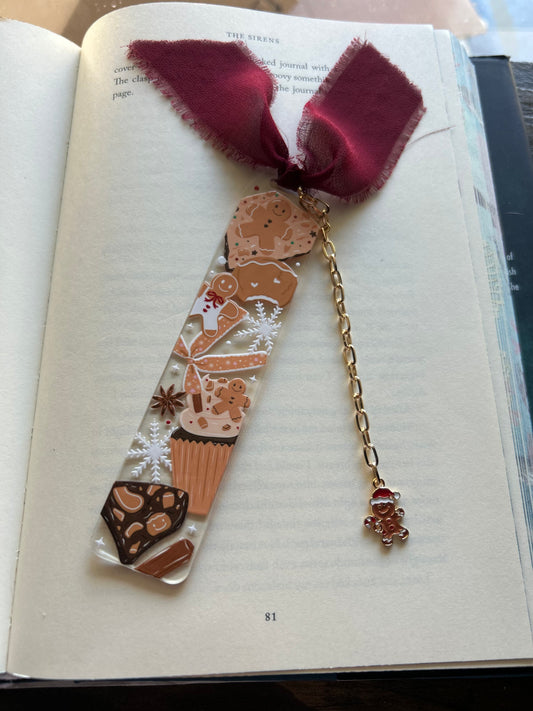 Christmas Gingerbread Bookmark