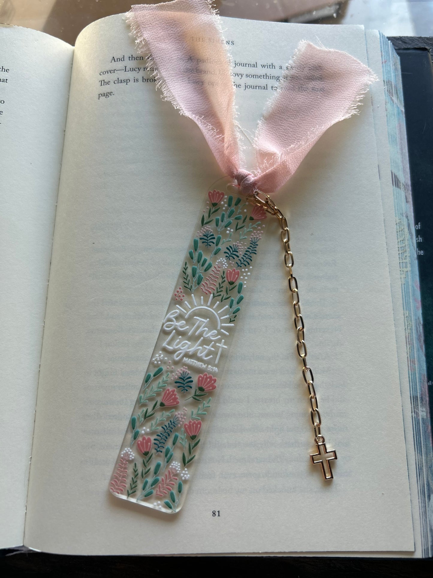 Be The Light Bookmark
