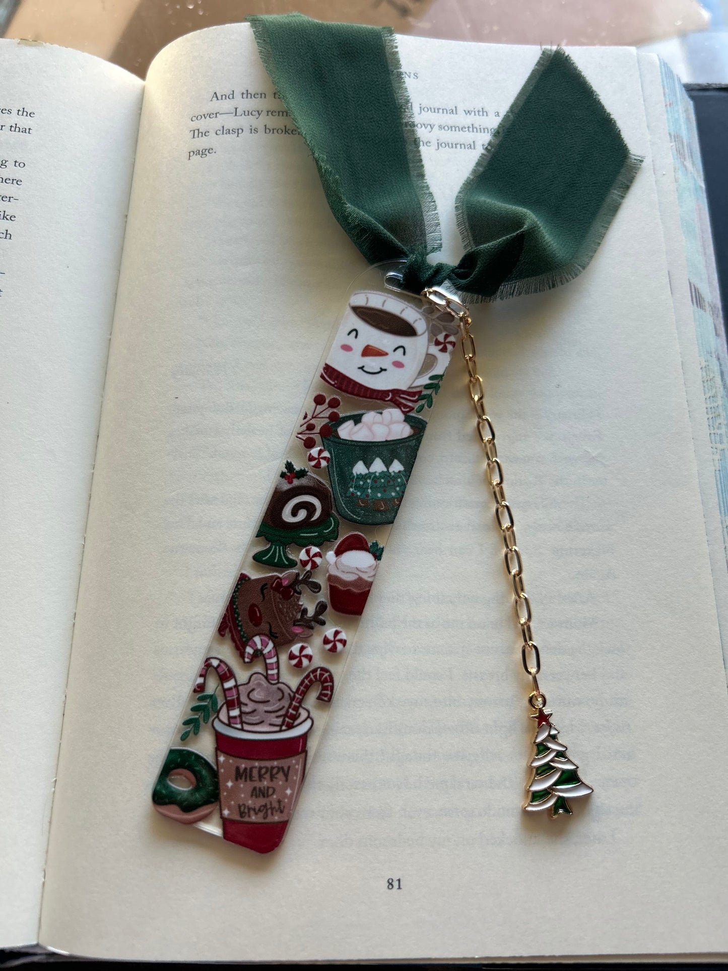 Christmas Hot Cocoa Bookmark