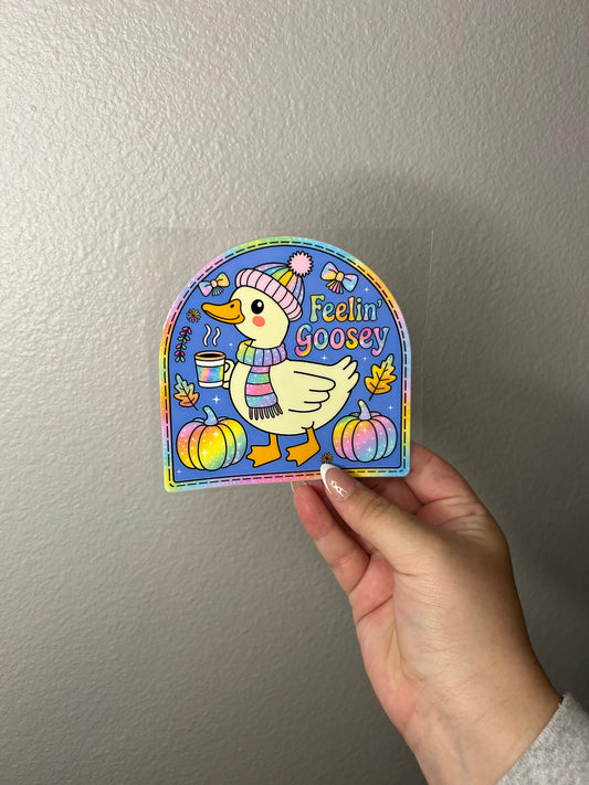 Feeling Goosey Cup Decal