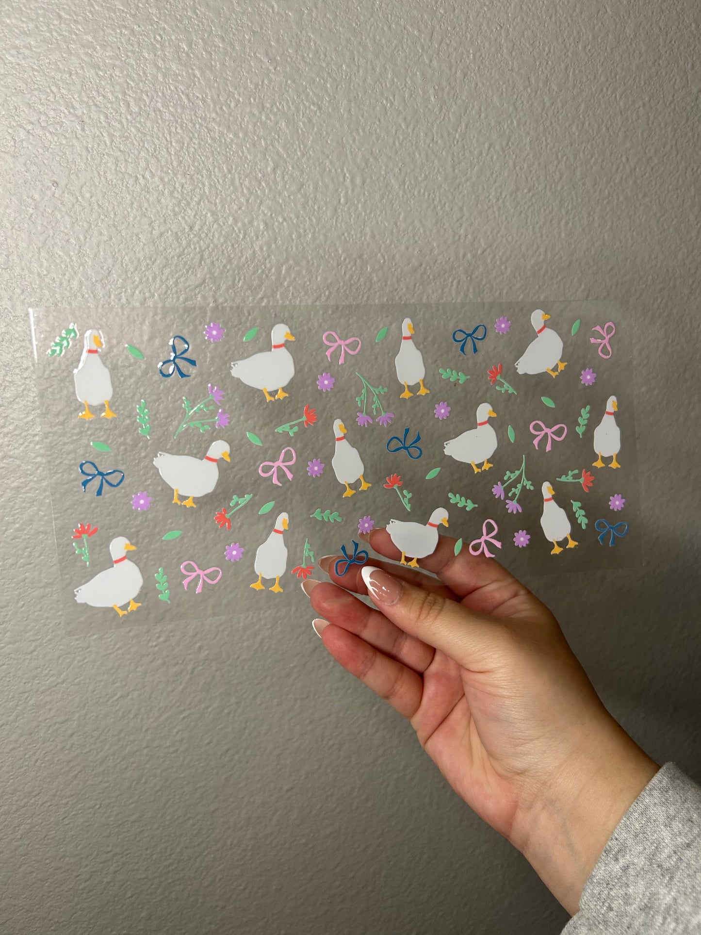 Geese & Bows Cup Wrap