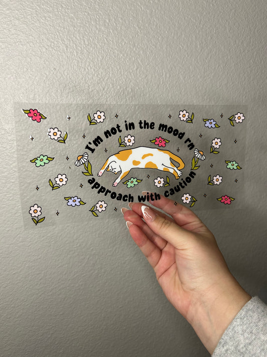 Approach with Caution Cup Wrap