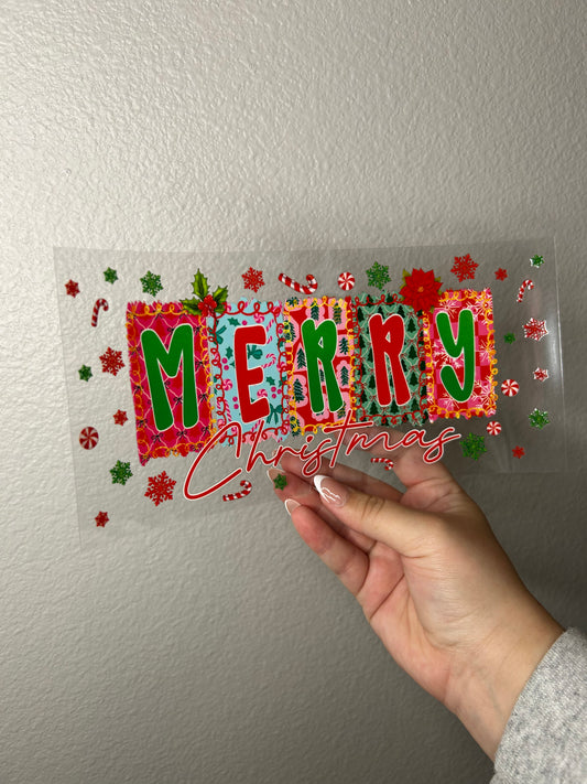 Merry Christmas Cup Wrap