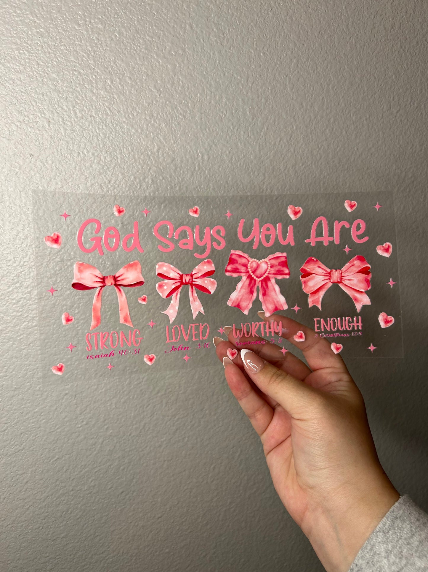 God Says You Are Cup Wrap