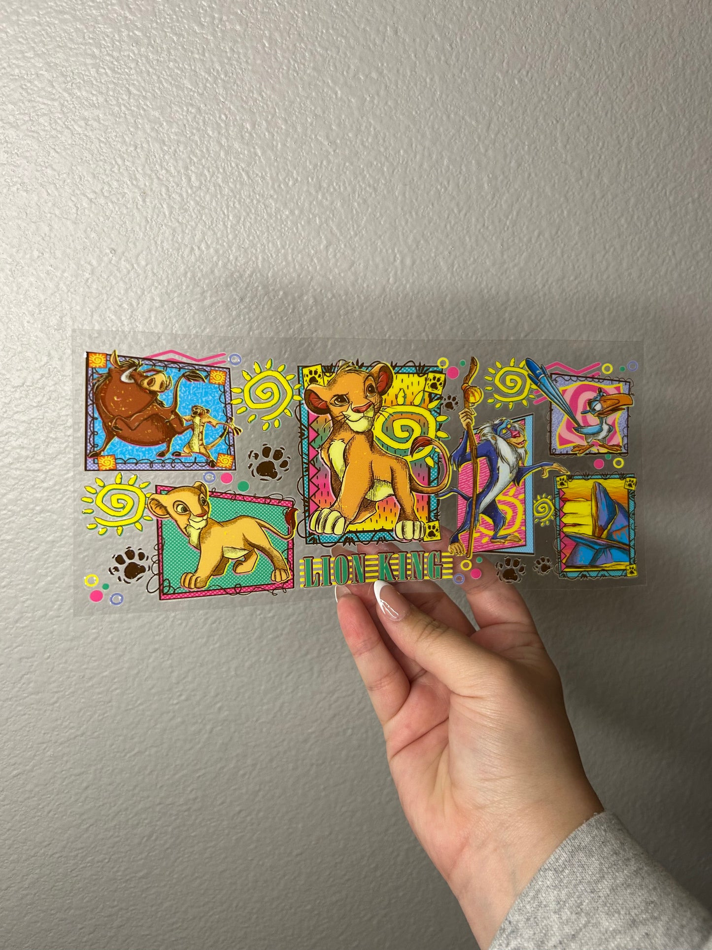 Lion King Cup Wrap