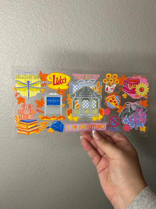 Gilmore Girls Stars Hollow Cup Wrap