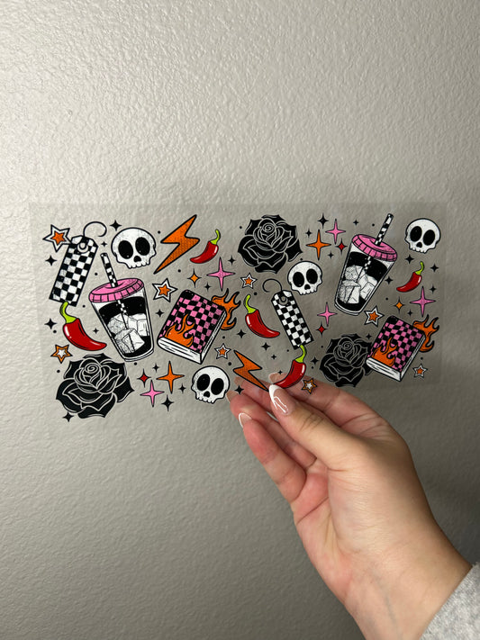 Spicy Bookish Cup Wrap